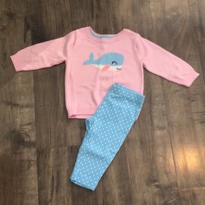 Two piece 6 months girl outfit